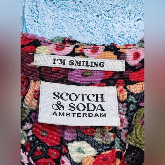 SCOTCH & SODAGirls Floral Viscose Dress size 16 - Picture 5 of 9